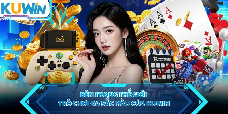 Bên trong thế giới trò chơi đa sắc màu của KUWIN