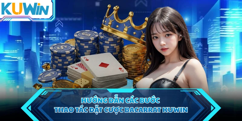 Hướng dẫn các bước thao tác đặt cược bacarrat KUWIN