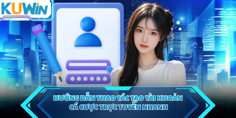 Hướng dẫn thao tác tạo tài khoản cá cược trực tuyến nhanh